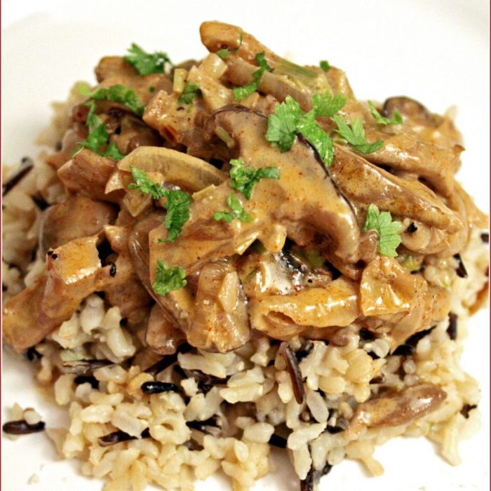 15min Mushroom Stroganoff 15min Mushroom Stroganoff